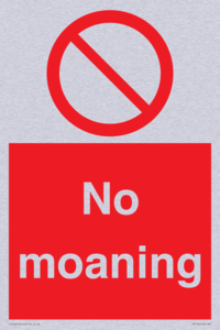 No Moaning